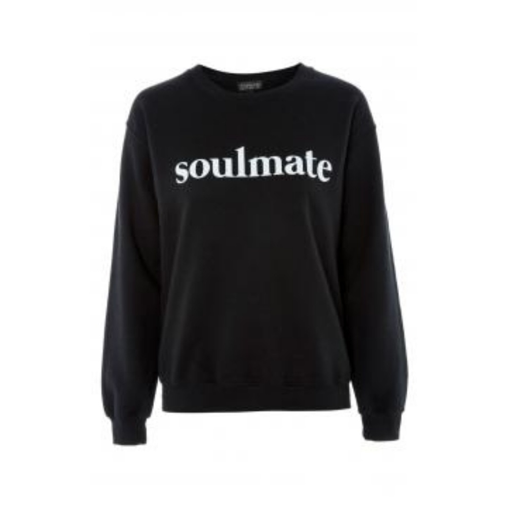 Topshop soulmate sweatshirt
